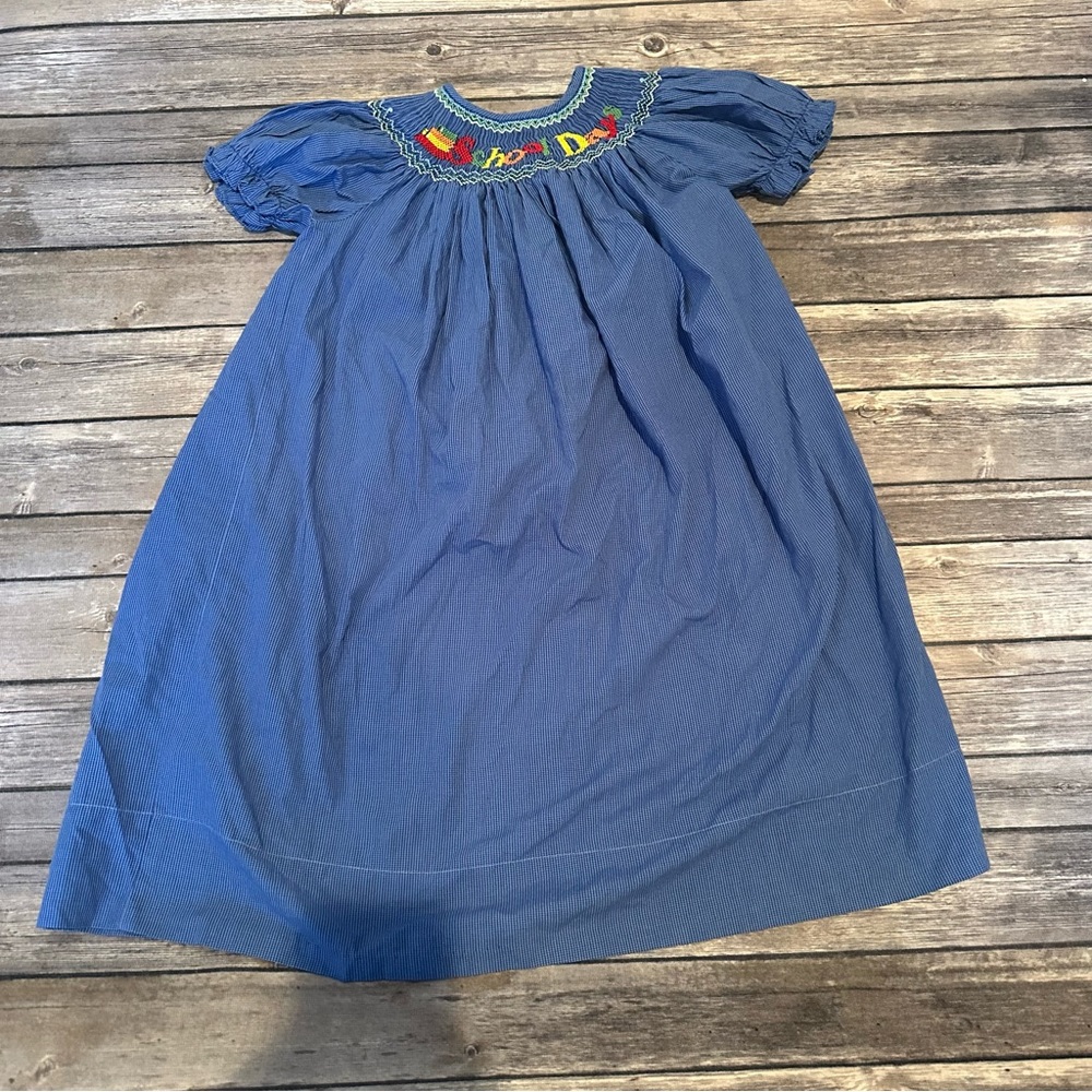 Rosalina school smocked dress